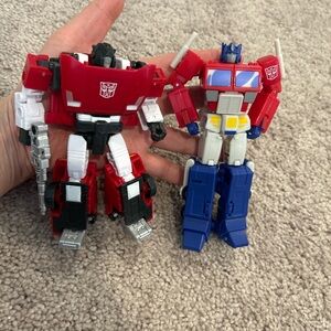 Transformers Age of Extinction Sideswipe & Optimus Prime